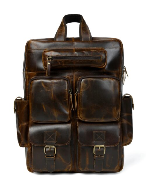 Buffalo Leather Backpack