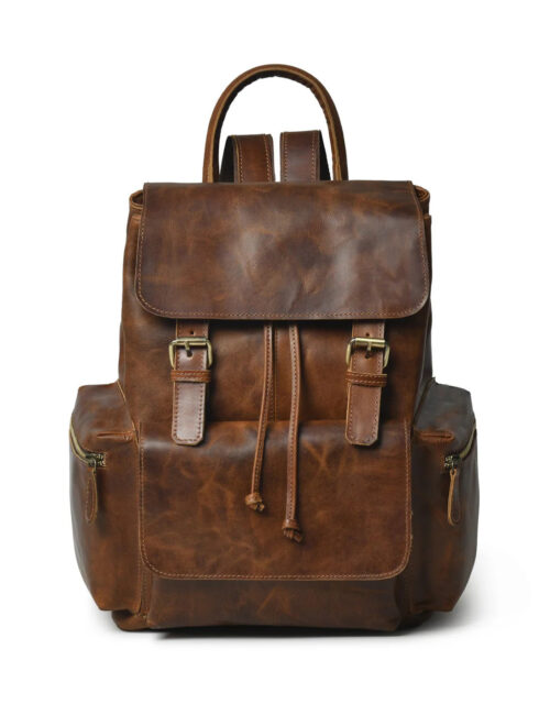 Frontier Mini Leather Backpack