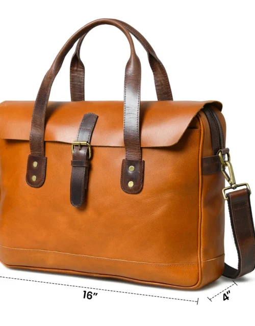 Hides Craft® - Executive Travel Briefcase Satchel Bag