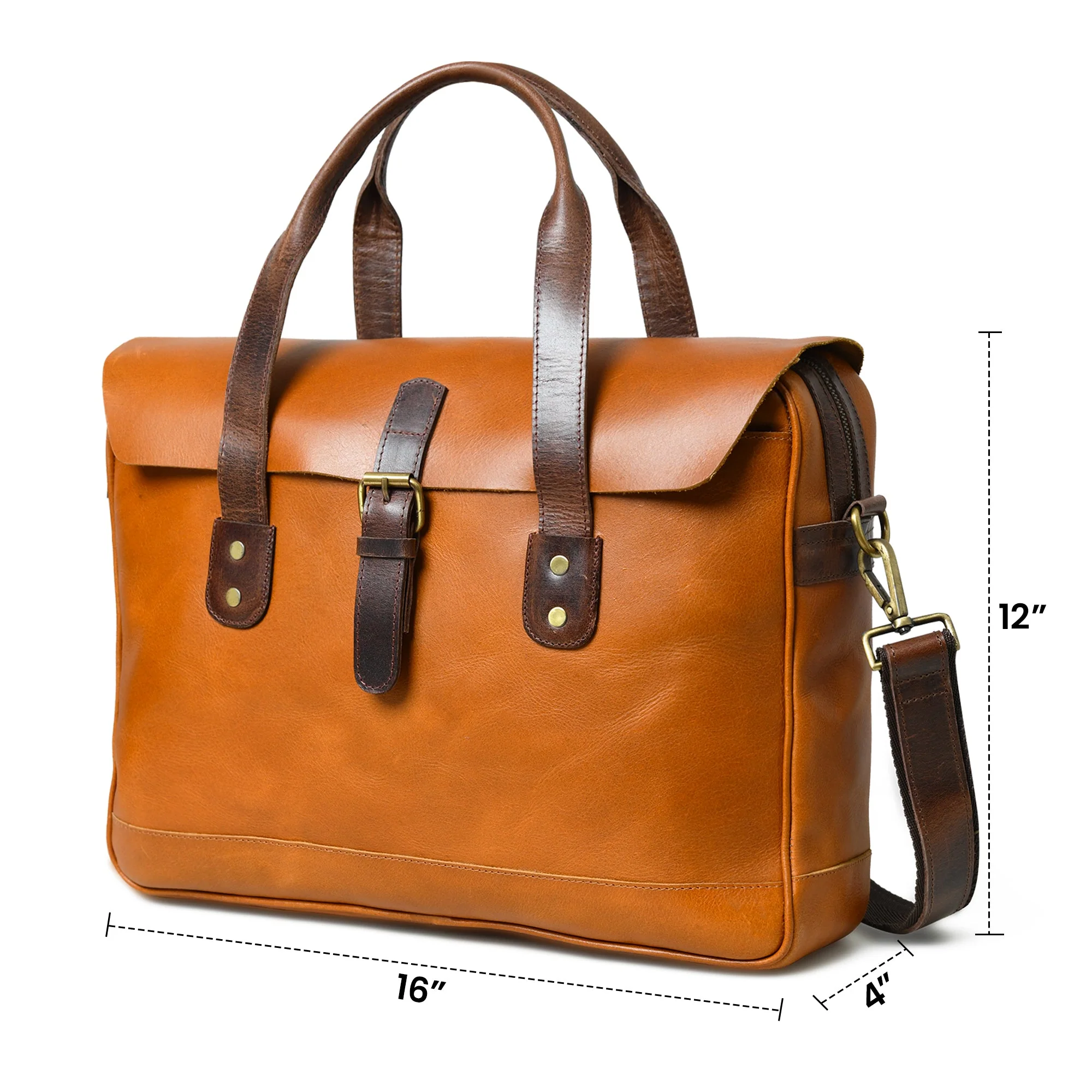 Hides Craft® - Executive Travel Briefcase Satchel Bag