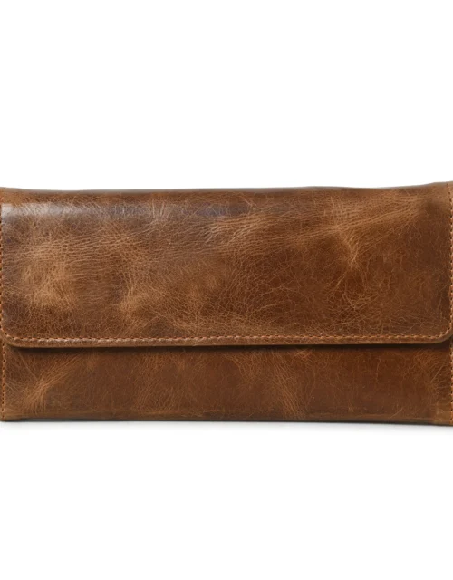 Hides Craft® - Clutch Women's Wallet - Tan Brown - product view 4