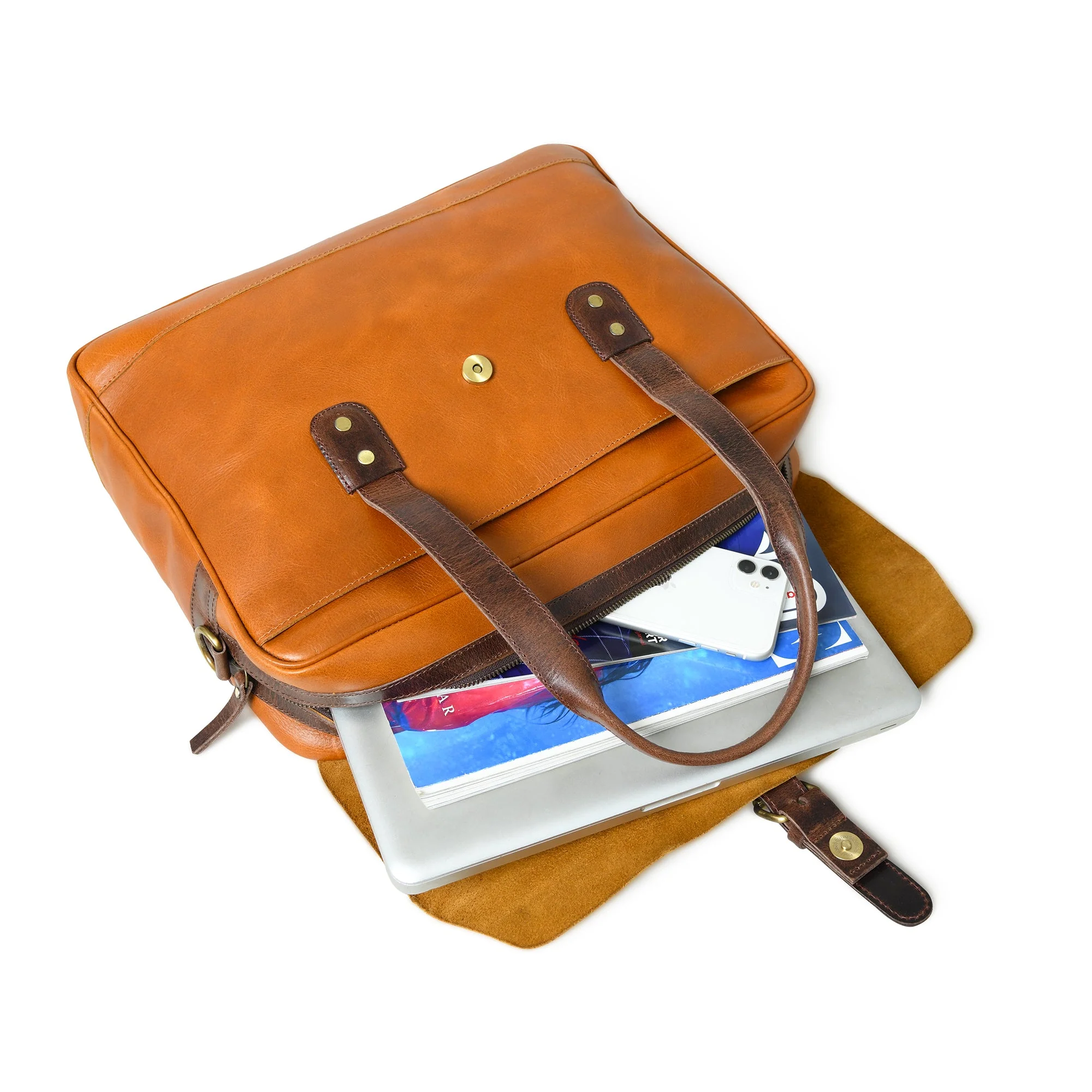 Hides Craft® - Executive Travel Briefcase Satchel Bag - Image 7