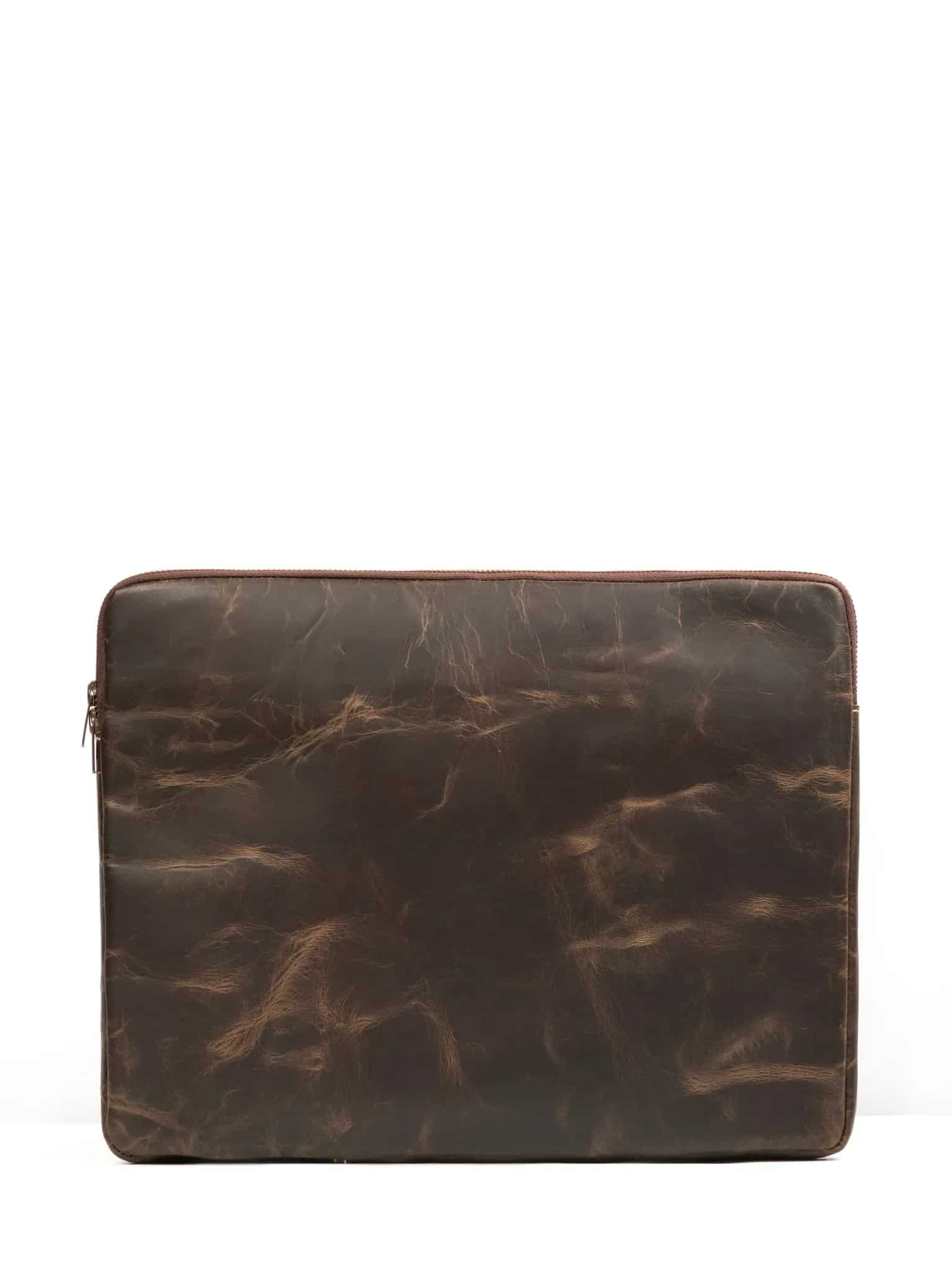 Hides Craft® Full Grain Leather Laptop Sleeve - Image 5