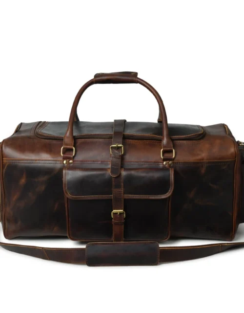 Hides Craft® - The Stellan Buffalo Duffel Bag
