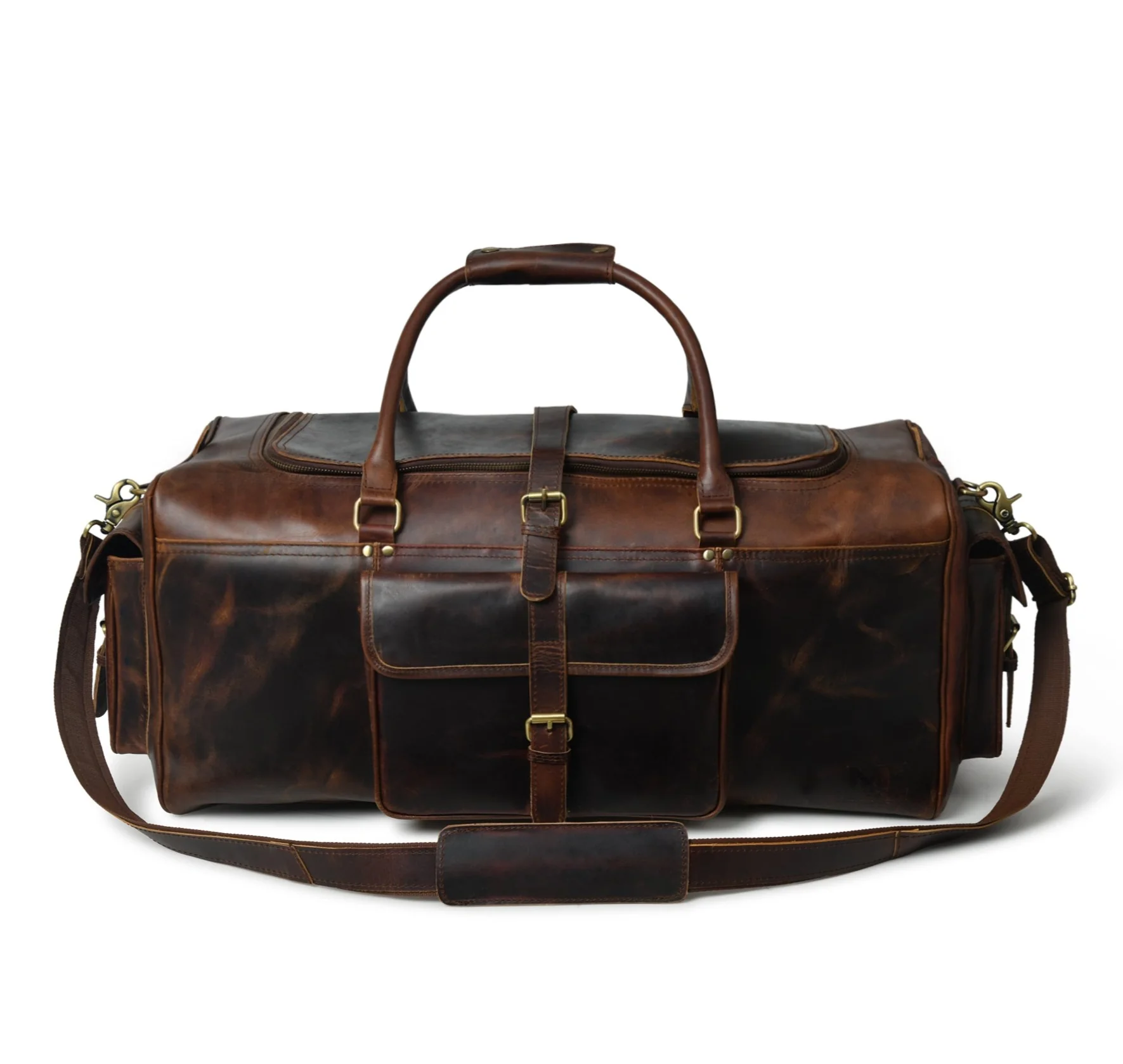 Hides Craft® - The Stellan Buffalo Duffel Bag