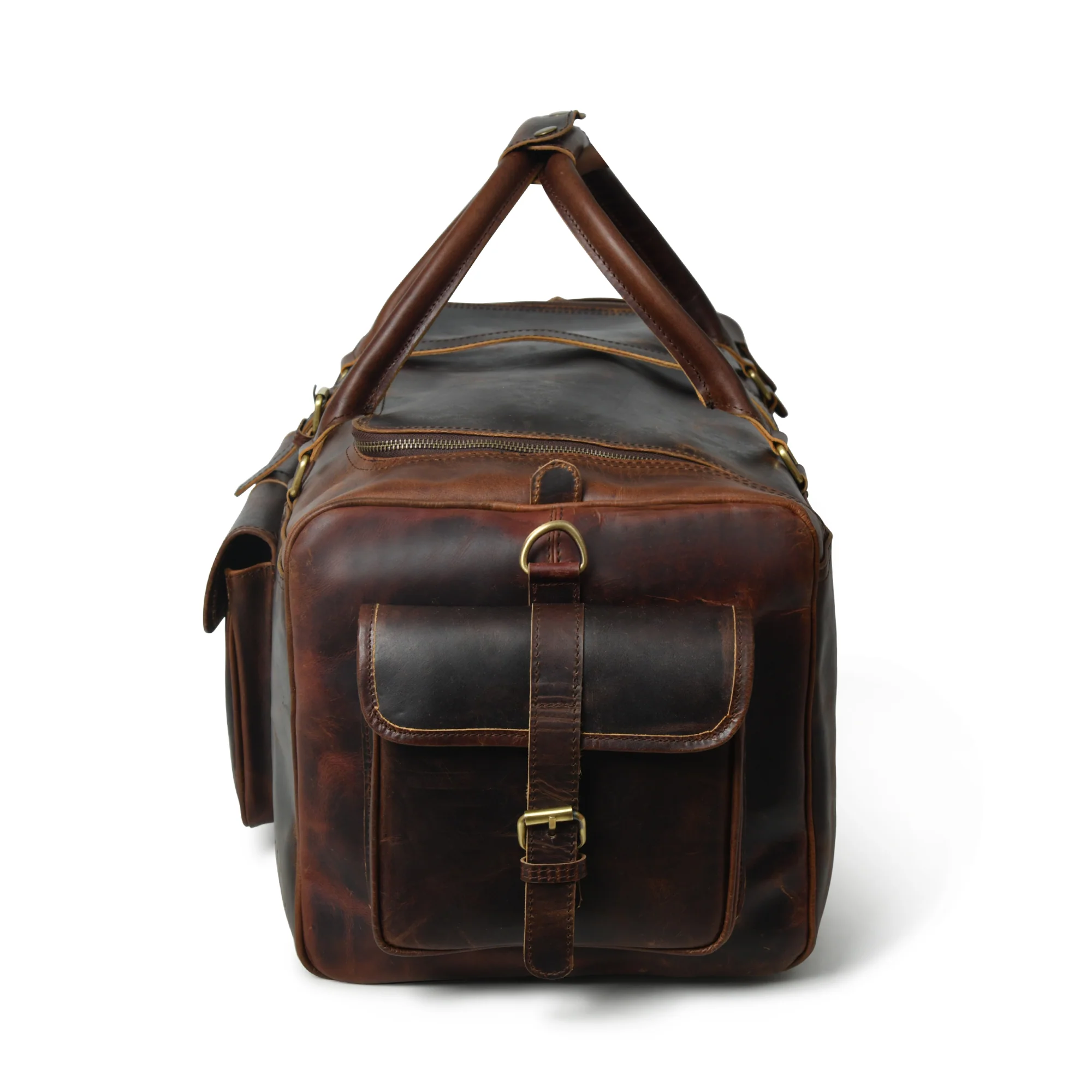 Hides Craft® - The Stellan Buffalo Duffel Bag - Image 5