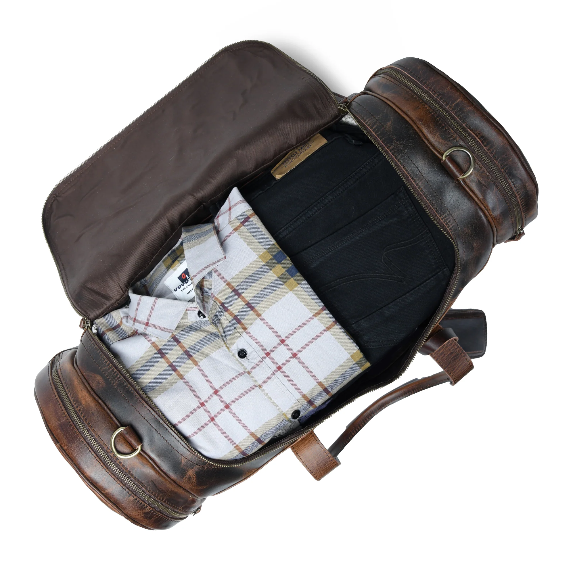 Hides Craft® - Textured Carter Duffel - Image 4
