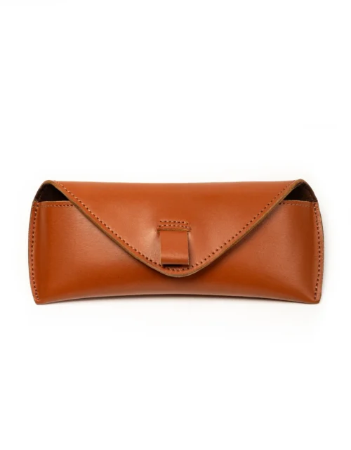 Hides Craft® - Tan Leather Sunglasses Case